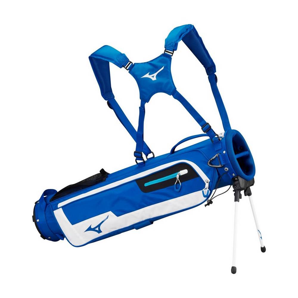 Mochila Mizuno Golf BR-D2 Carry Para Mujer Azules/Blancos 5806231-VZ